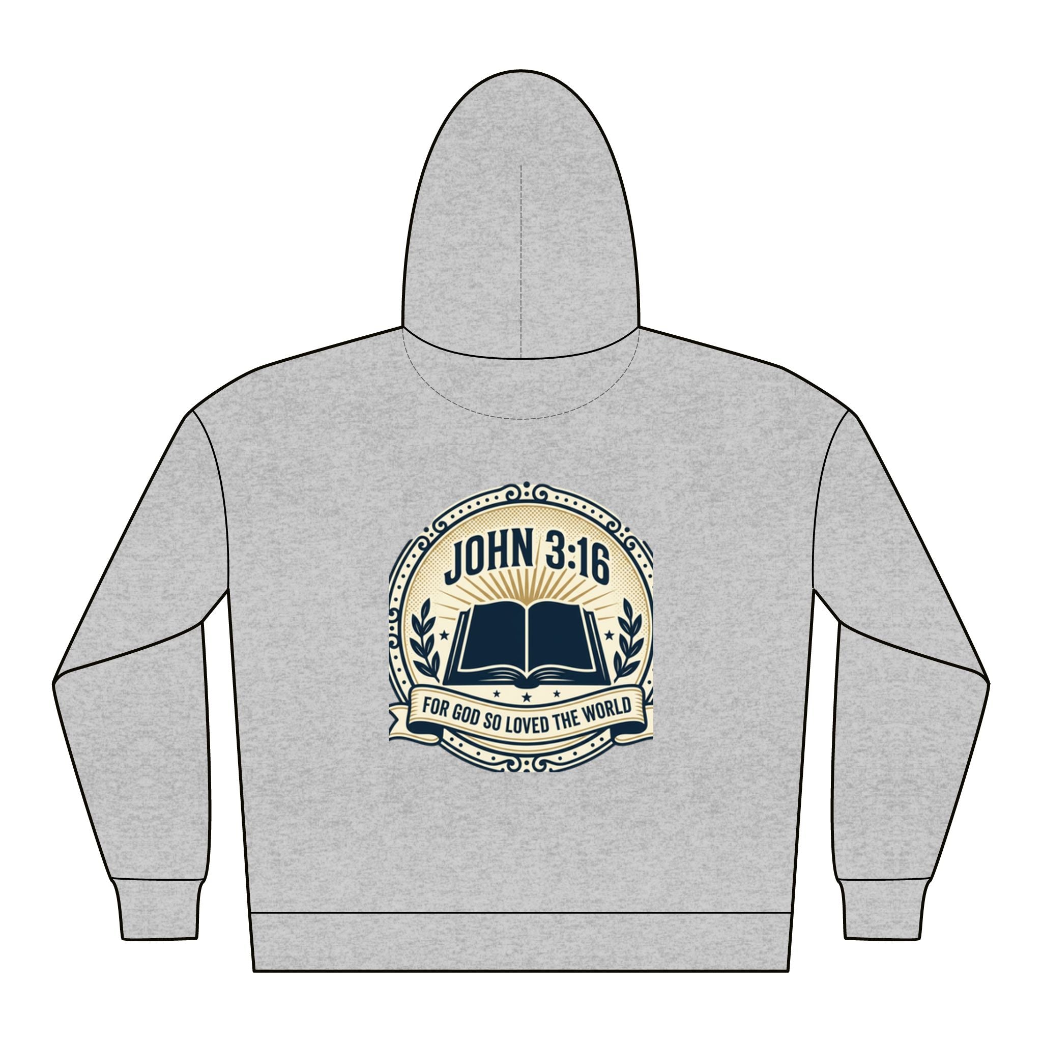 God Is the Only Way Hoodie — Christian Faith Inspirational Sweatshirt