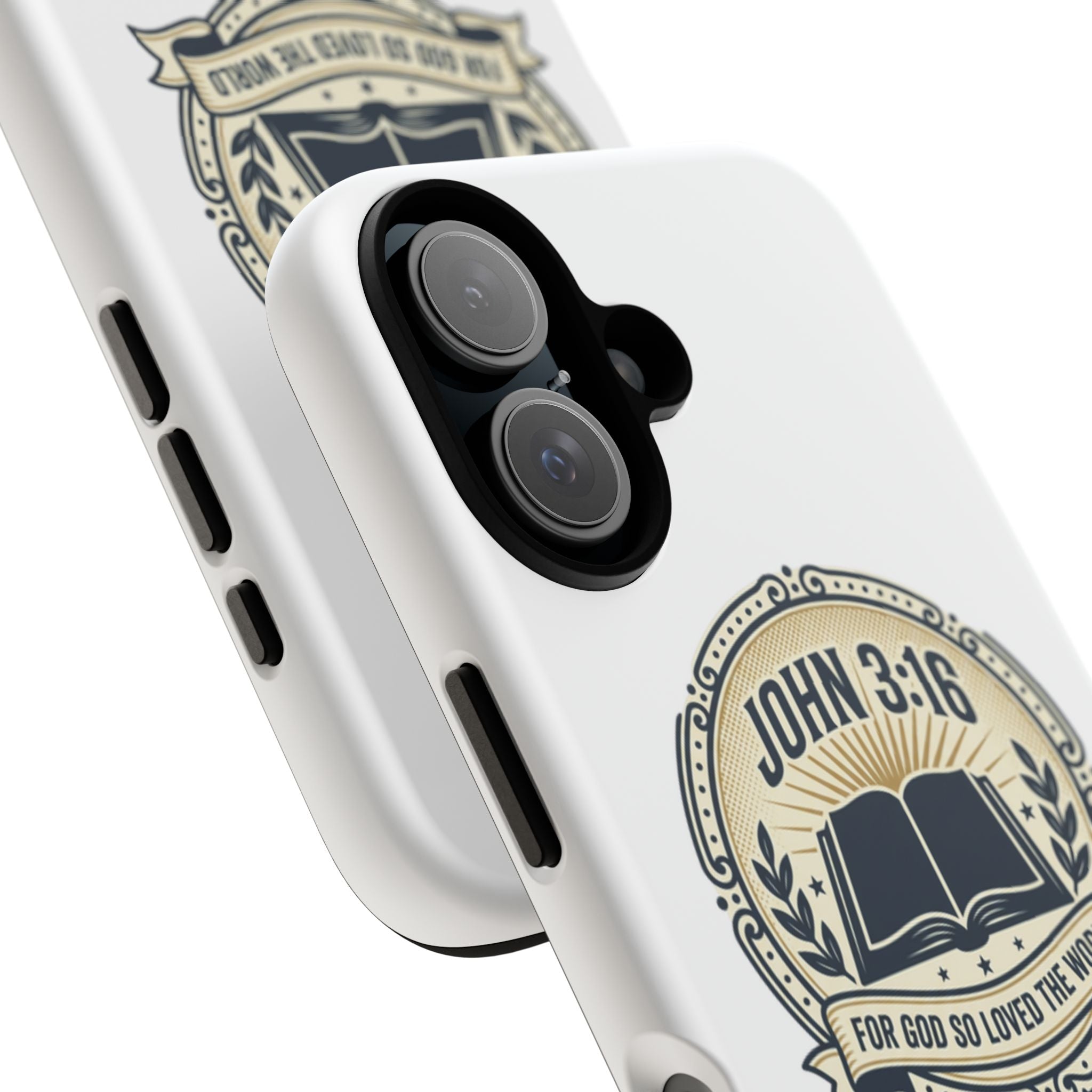 John 3:16 Bible Verse Phone Case — Christian Scripture Tough Case