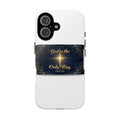 Christian Phone Case – “God Is the Only Way” John 3:16 Inspirational Tough Case